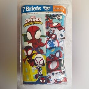 Marvel Spidey and His Amazing Friends Briefs - Red, Blue, and White